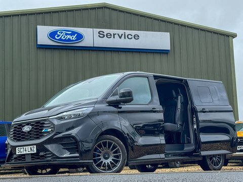 Ford Transit Custom Crew Cab SC74LNZ Black #5