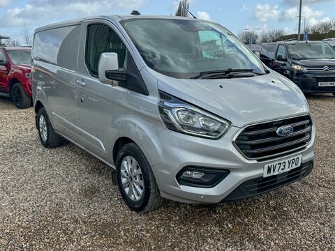 Ford Transit Custom Swb L1h1 WV73YPO Silver #4