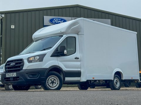 Ford Transit Custom Luton Low Loader FH23UFJ White