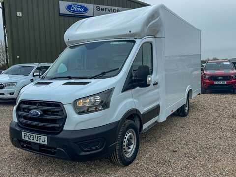 Ford Transit Custom Luton Low Loader FH23UFJ White #2