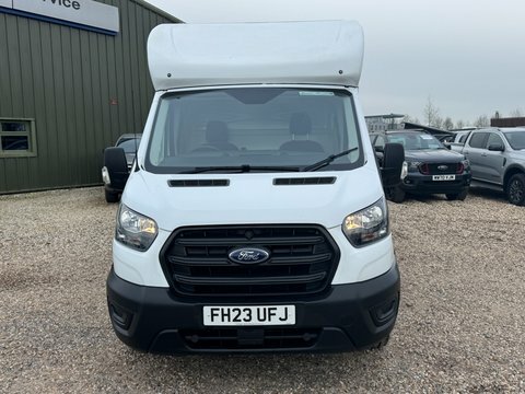 Ford Transit Custom Luton Low Loader FH23UFJ White #3