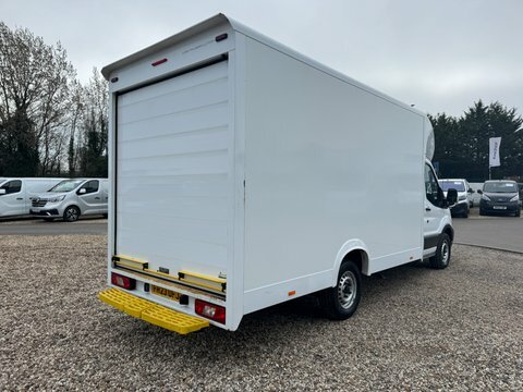 Ford Transit Custom Luton Low Loader FH23UFJ White #6