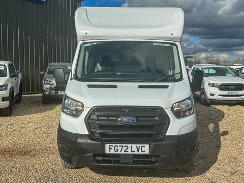 Ford Transit Custom Luton Low Loader FG72LVC White #3