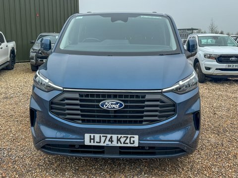 Ford Transit Custom Crew Cab Swb HJ74KZG Blue #4