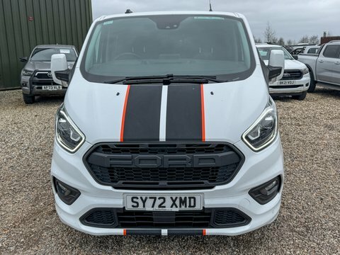 Ford Transit Custom Crew Cab SY72XMD White #4