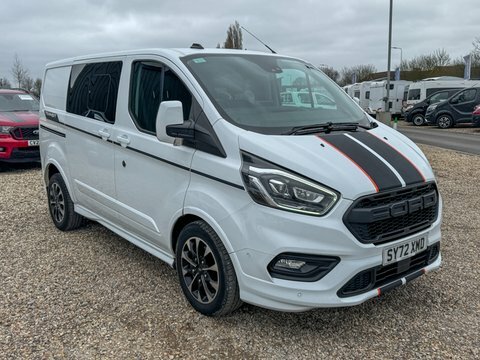 Ford Transit Custom Crew Cab SY72XMD White #5