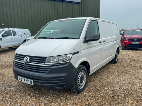 Volkswagen Transporter Lwb L2h1 Low GJ74VTN White #2