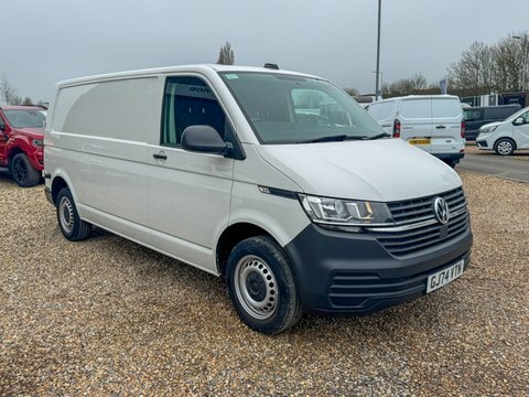 Volkswagen Transporter Lwb L2h1 Low GJ74VTN White #4