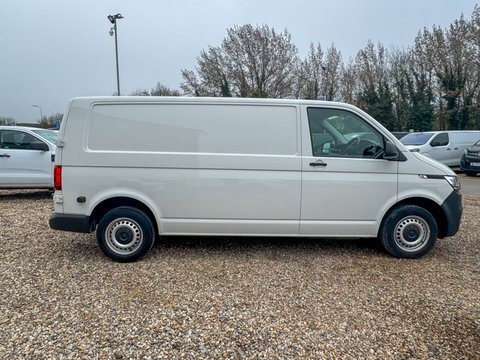 Volkswagen Transporter Lwb L2h1 Low GJ74VTN White #5