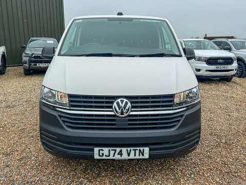 Volkswagen Transporter Lwb L2h1 Low GJ74VTN White #3