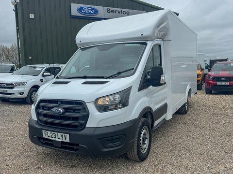 Ford Transit Custom Luton Lwb L3 FL23LYV White #2