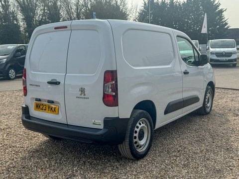 Peugeot Partner Swb L1h1 Low MK23YKX White #6