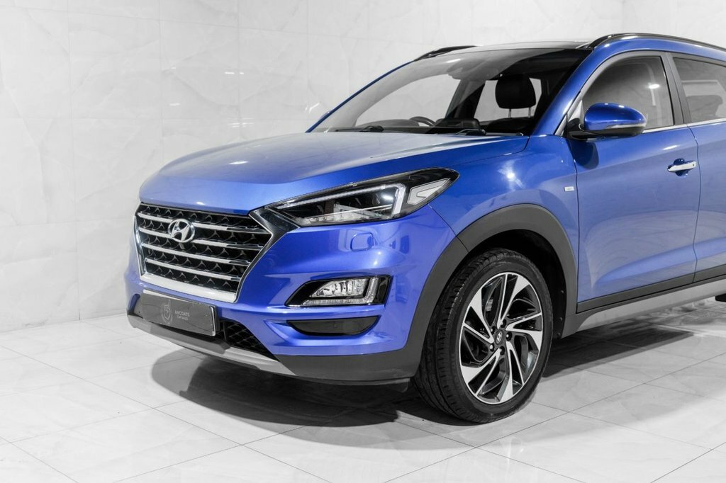 Hyundai Tucson 1.6L Premium Se Blue #4