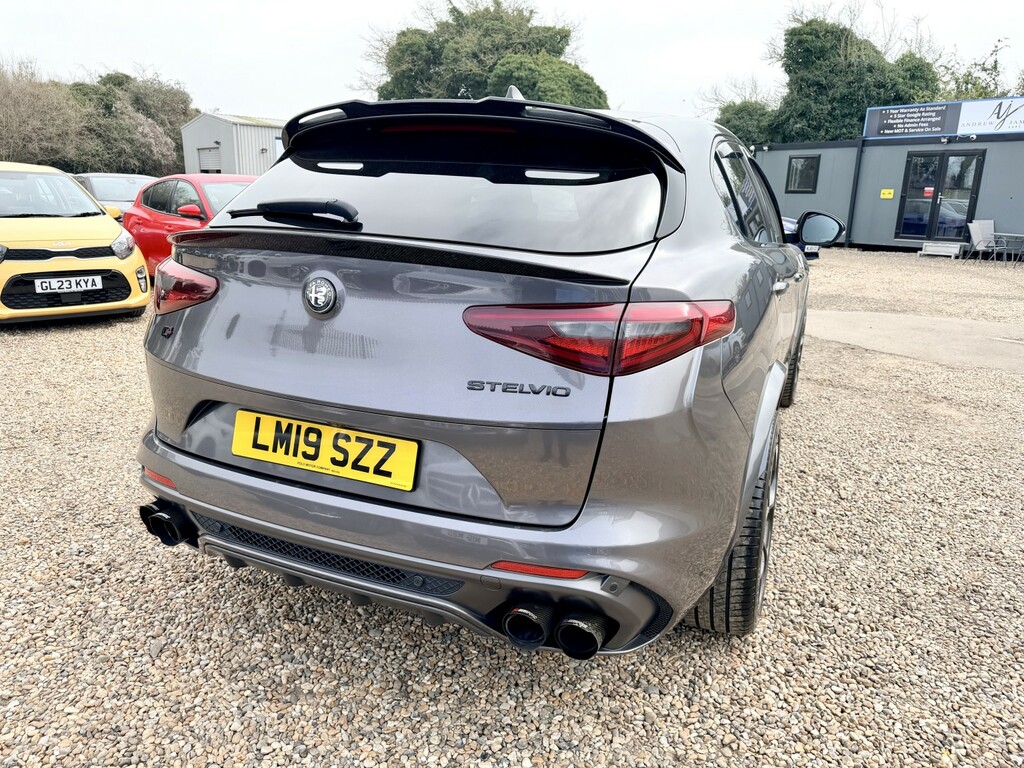 Alfa Romeo Stelvio Suv 2.9 V6 Bi-turbo Quadrifoglio Q4 Awd Euro LM19SZZ Grey #4