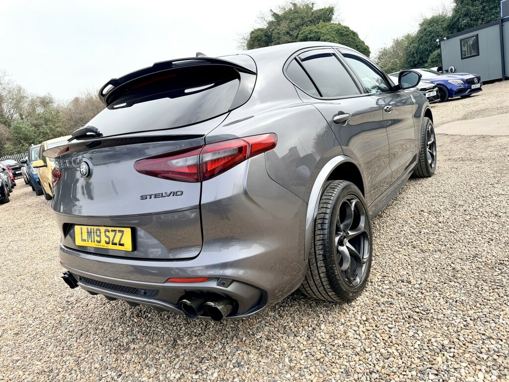 Alfa Romeo Stelvio Suv 2.9 V6 Bi-turbo Quadrifoglio Q4 Awd Euro LM19SZZ Grey #3