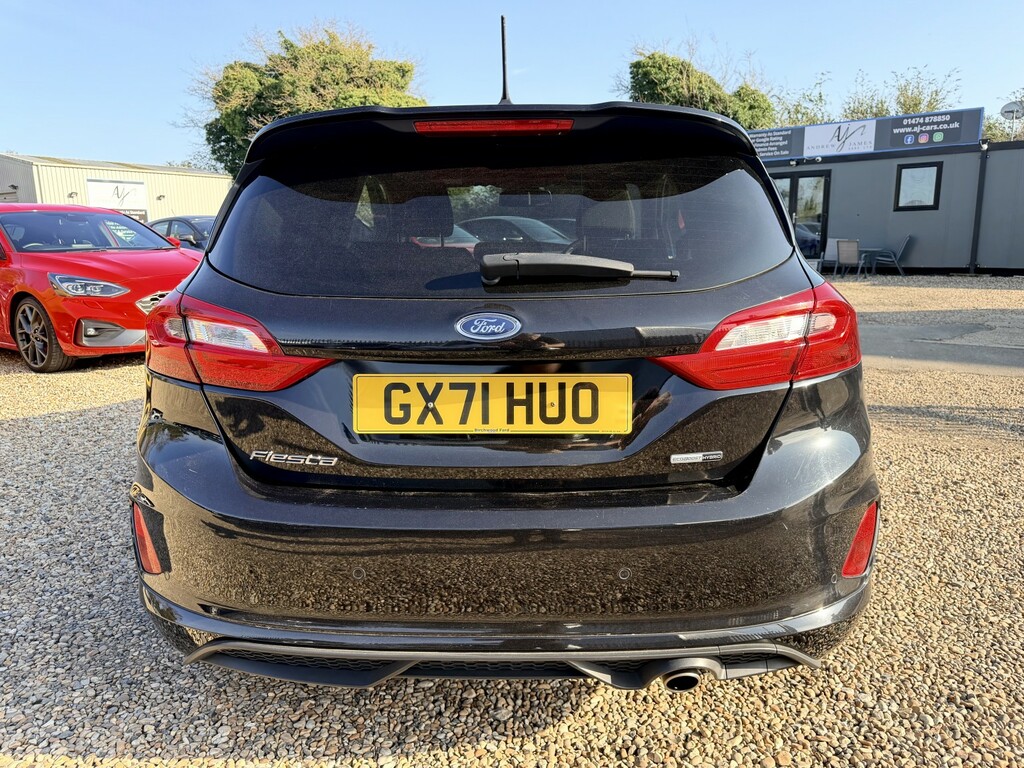 Ford Fiesta Hatchback 1.0T Ecoboost Mhev St-line Edition Euro GX71HUO Black #5