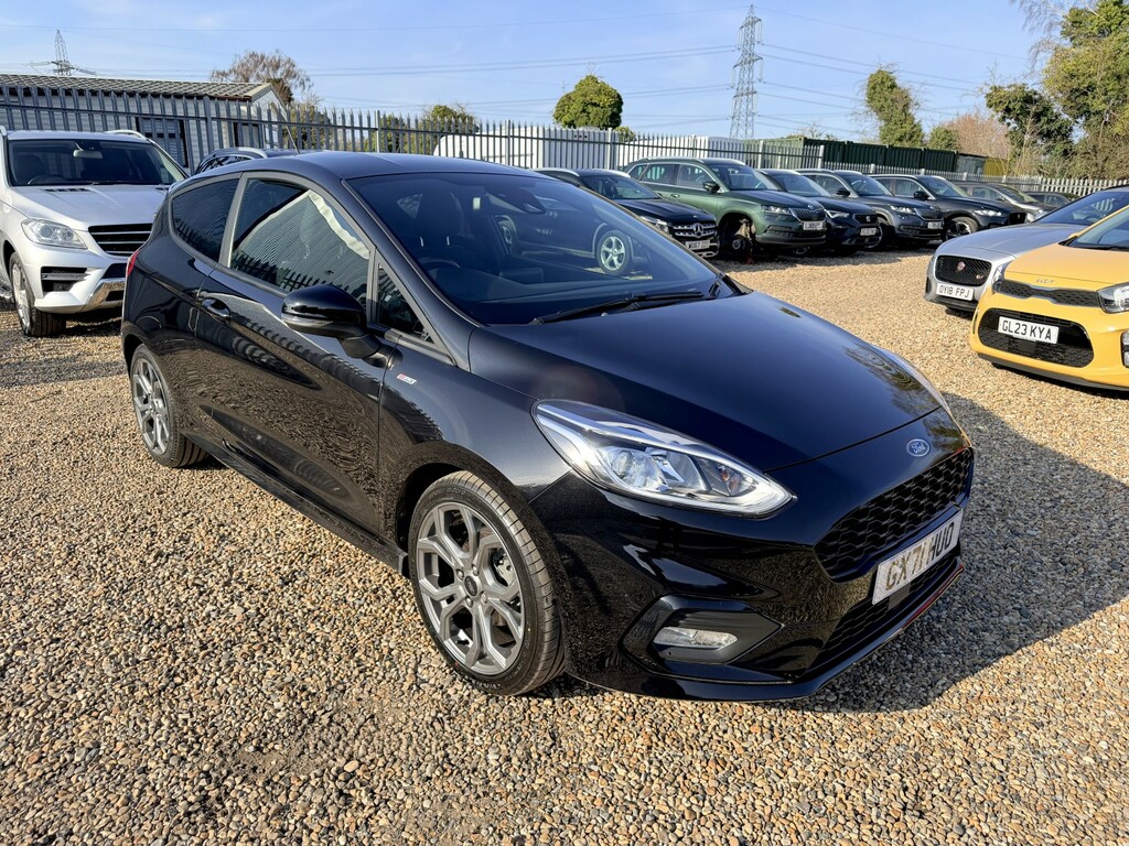 Ford Fiesta Hatchback 1.0T Ecoboost Mhev St-line Edition Euro Black
