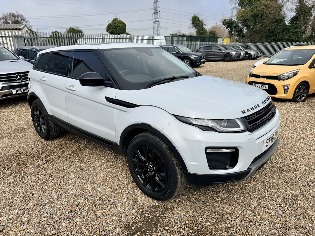 Land Rover Range Rover Evoque Suv 2.0 Td4 Se Tech 2016 White