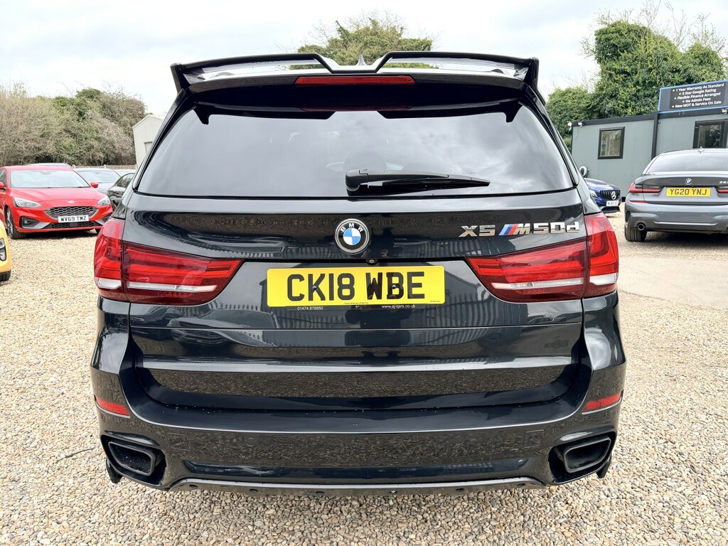 BMW X5 Suv 3.0 M50d Xdrive Euro 6 7 Seats 2018 CK18WBE Black #5
