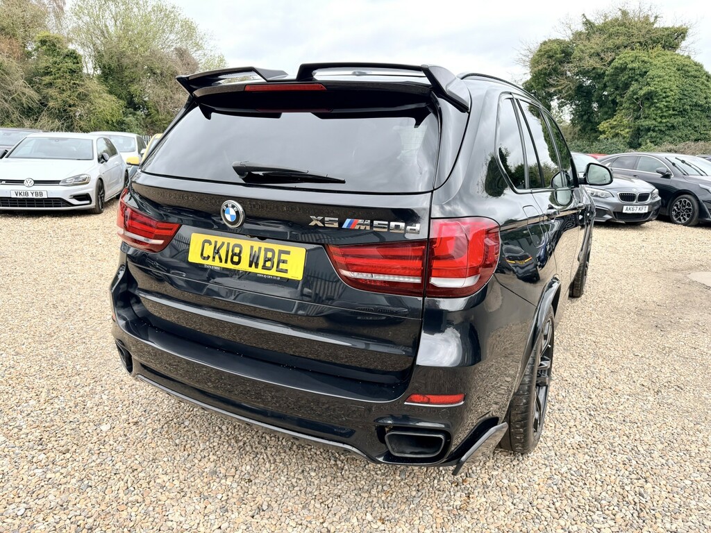 BMW X5 Suv 3.0 M50d Xdrive Euro 6 7 Seats 2018 CK18WBE Black #4