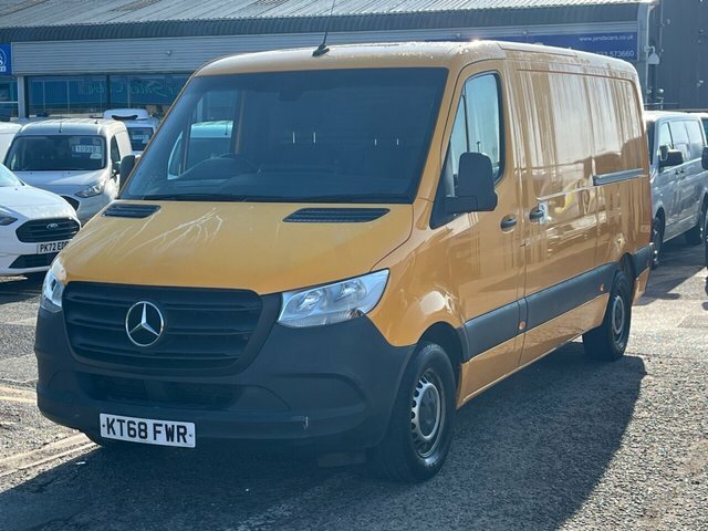 Mercedes-Benz Sprinter 314 Cdi Panel Van KT68FWR Yellow #3