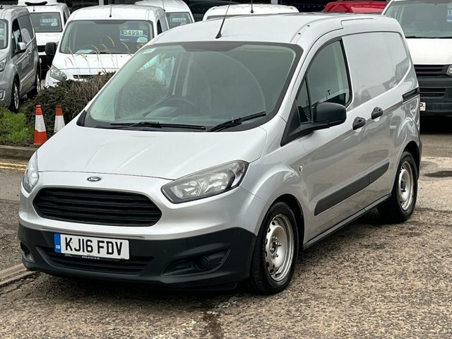 Ford Transit Courier Ecoboost Panel Van Silver #3