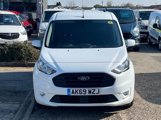 Ford Transit Connect 240 Ecoblue Limited Panel AK69WZJ White #2