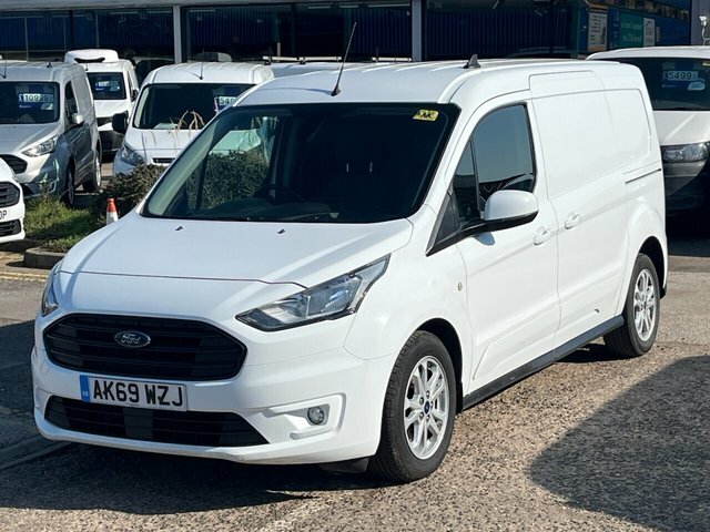 Ford Transit Connect 240 Ecoblue Limited Panel AK69WZJ White #3