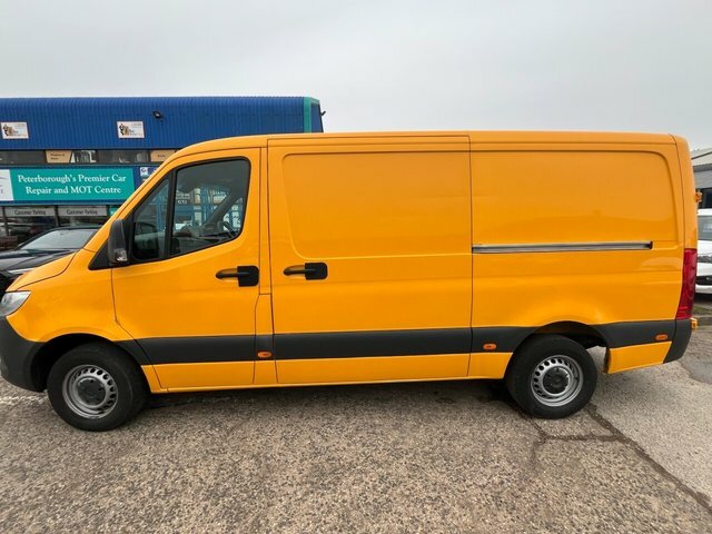 Mercedes-Benz Sprinter 316 Cdi Panel Van FJ69UXS Yellow #6