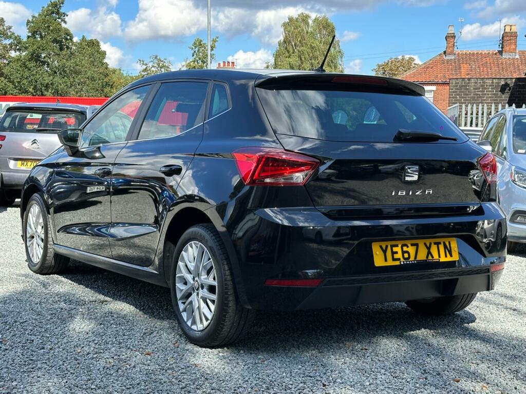 Seat Ibiza Hatchback 2017 Seat Ibiza 1.0 Mpi Se Design YE67XTN Black #6