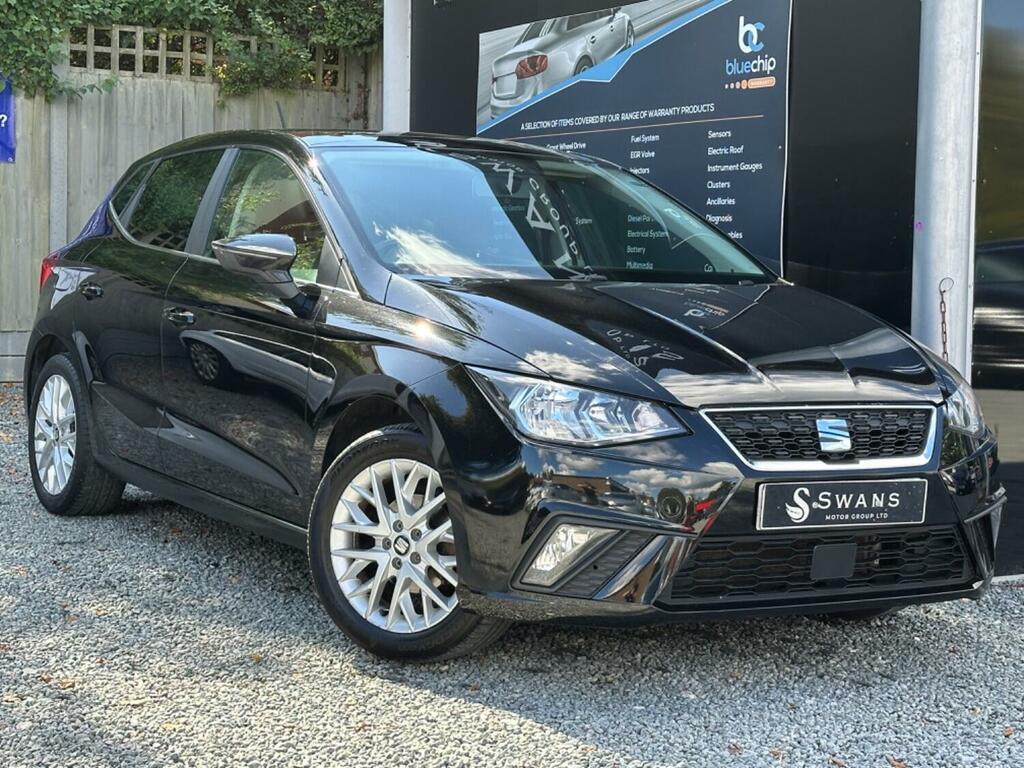 Seat Ibiza Hatchback 2017 Seat Ibiza 1.0 Mpi Se Design YE67XTN Black #2
