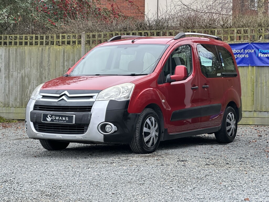 Citroen Berlingo Mpv 1.6 E-hdi Airdream Xtr Red 2011 2 LD61LKF Red #4