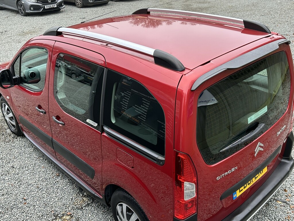 Citroen Berlingo Mpv 1.6 E-hdi Airdream Xtr Red 2011 2 LD61LKF Red #5