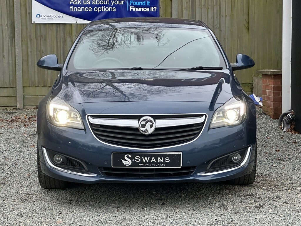 Vauxhall Insignia Hatchback 2.0 Cdti Biturbo Sri VX Line Nav 20156 Blue