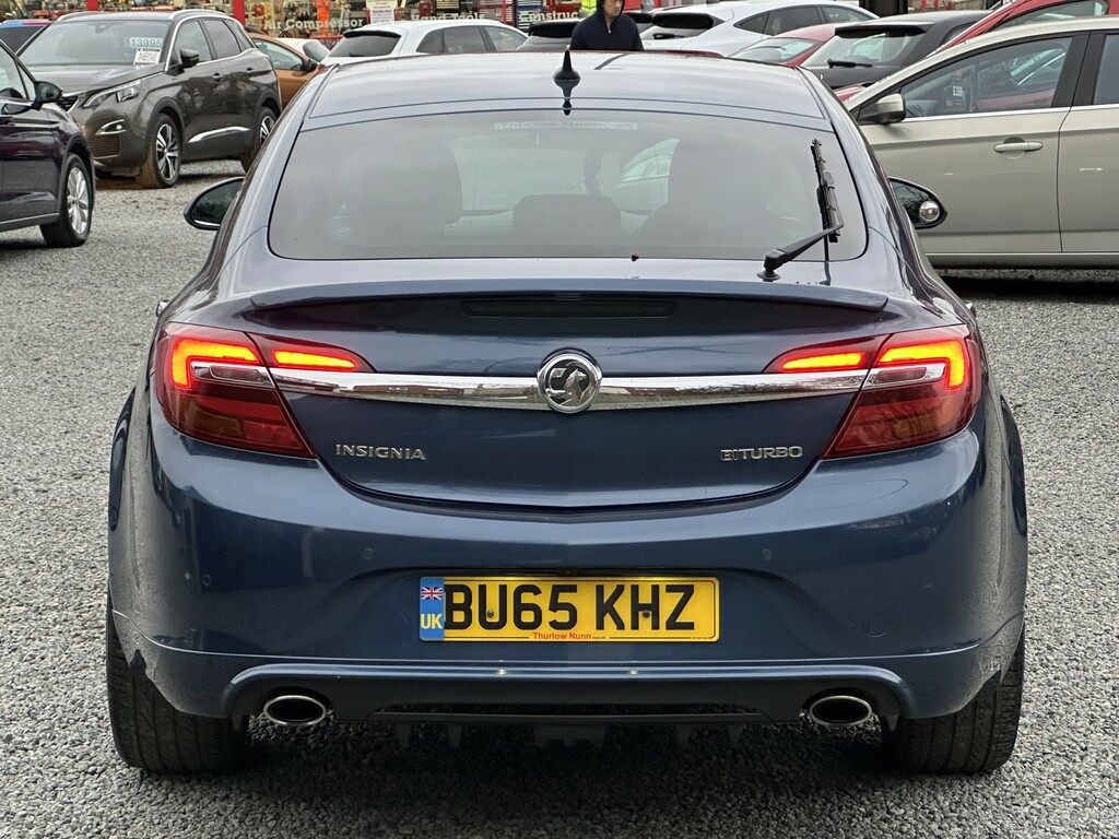 Vauxhall Insignia Hatchback 2.0 Cdti Biturbo Sri VX Line Nav 20156 BU65KHZ Blue #5