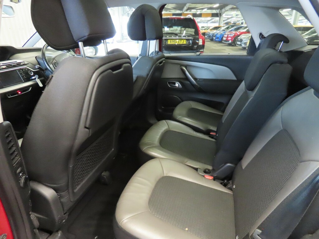 Citroen C4 SpaceTourer Mpv 1.6 Bluehdi Flair Red 2018 2018 Red #4