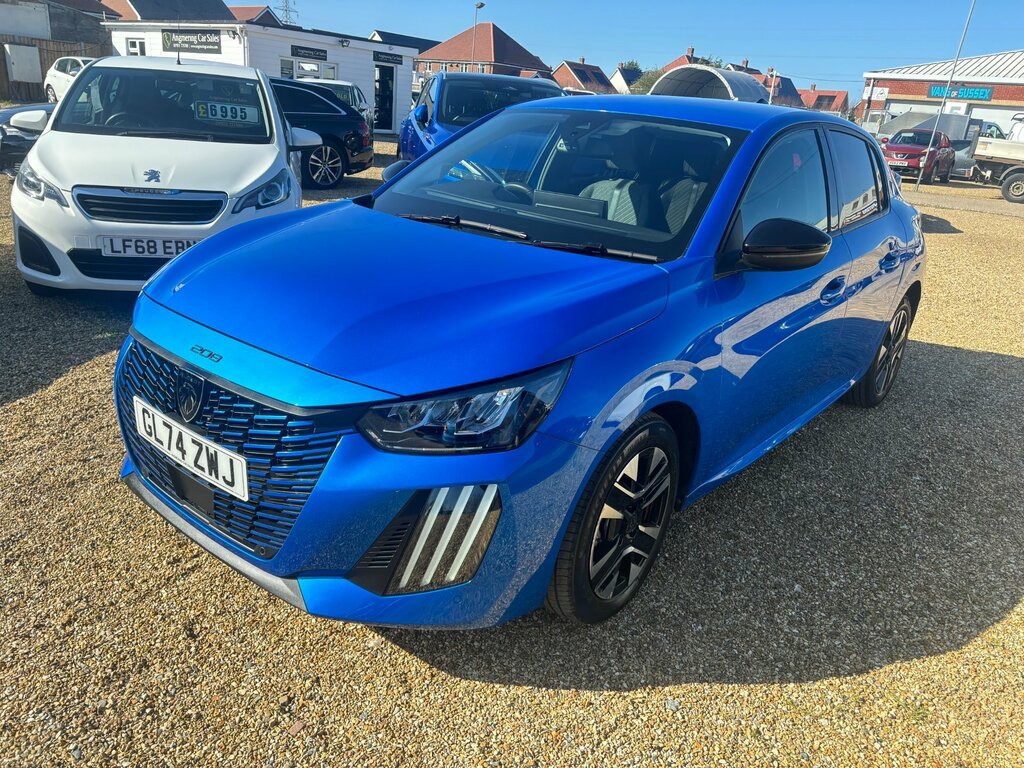 Peugeot 208 1.2 Puretech Allure Hatchback Eu Blue
