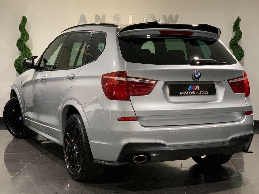 BMW X3 Suv 2.0 20D M Sport Xdrive Euro 6 Ss HK17XOR Silver #2