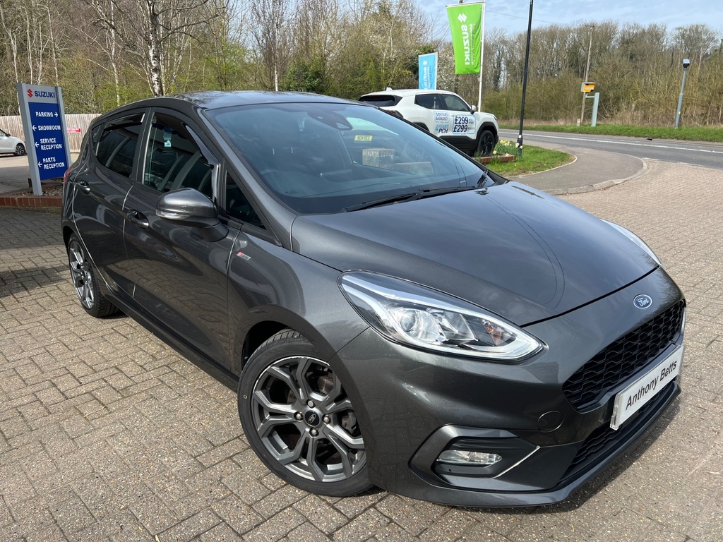 Ford Fiesta 1.0 Ecoboost St-line GJ69MRX Grey #2