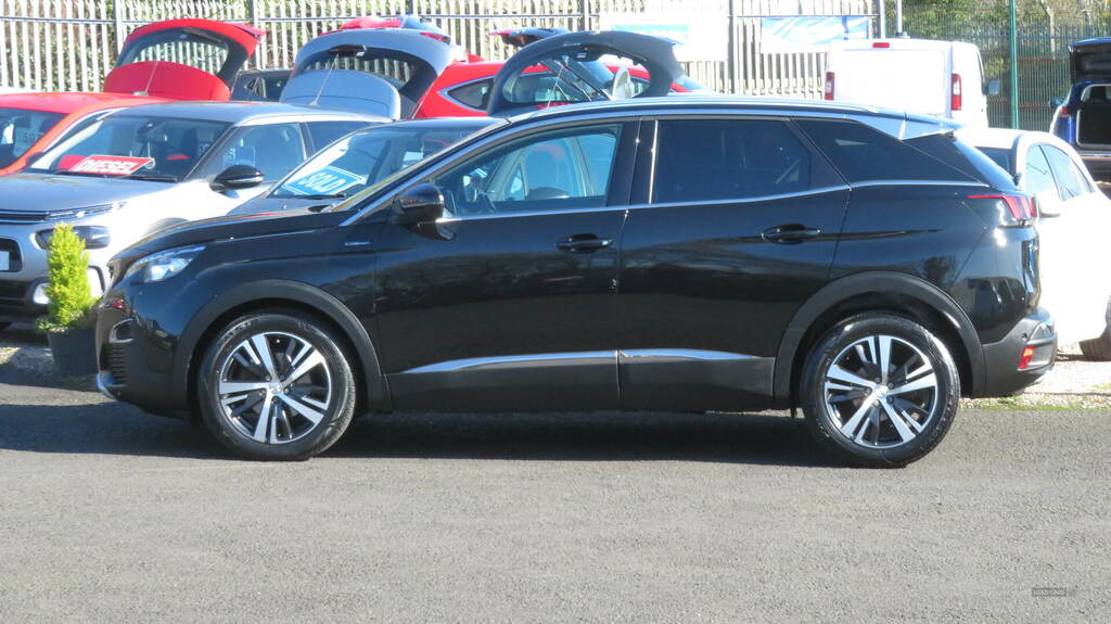 Peugeot 3008 1.6 Bluehdi 120 Gt Line SA67EFN Black #5