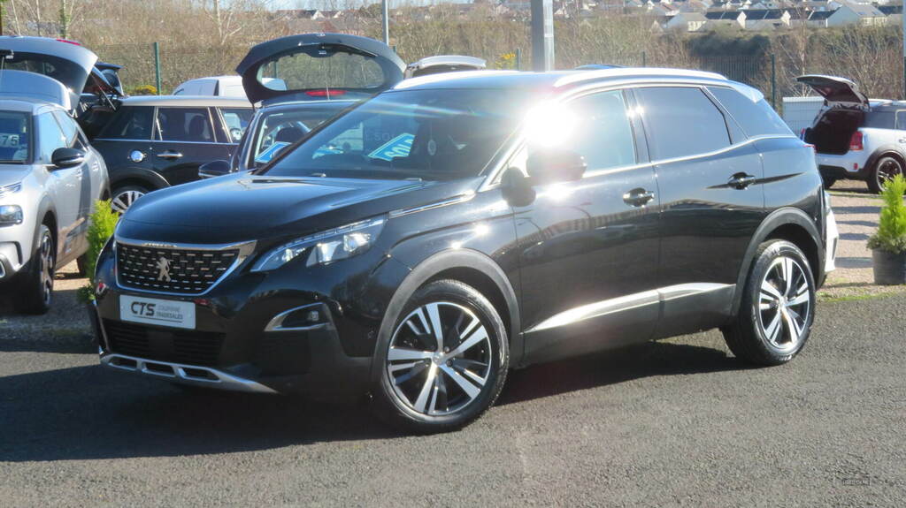 Peugeot 3008 1.6 Bluehdi 120 Gt Line SA67EFN Black #4