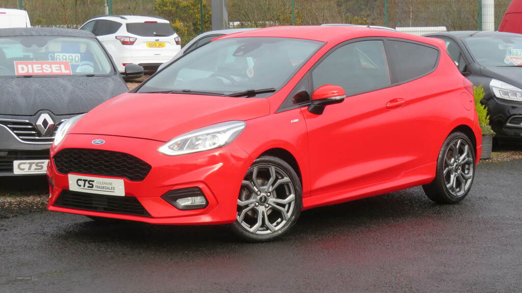 Ford Fiesta 1.0 Ecoboost St-line NRZ3565 Red #4