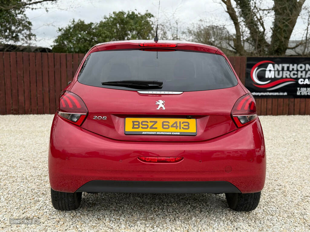 Peugeot 208 1.2 Puretech Allure Premium BSZ6413 Red #5