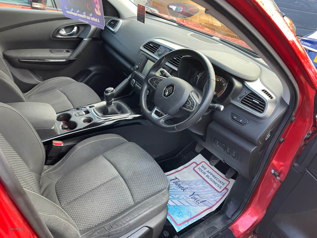 Renault Kadjar 1.5 Dci Dynamique Nav FP17HME Red #6