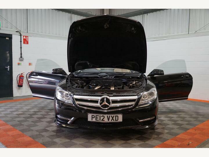 Mercedes-Benz CL 4.7 V8 Cgi Blueefficiency G-tronic Coupe Silver #11