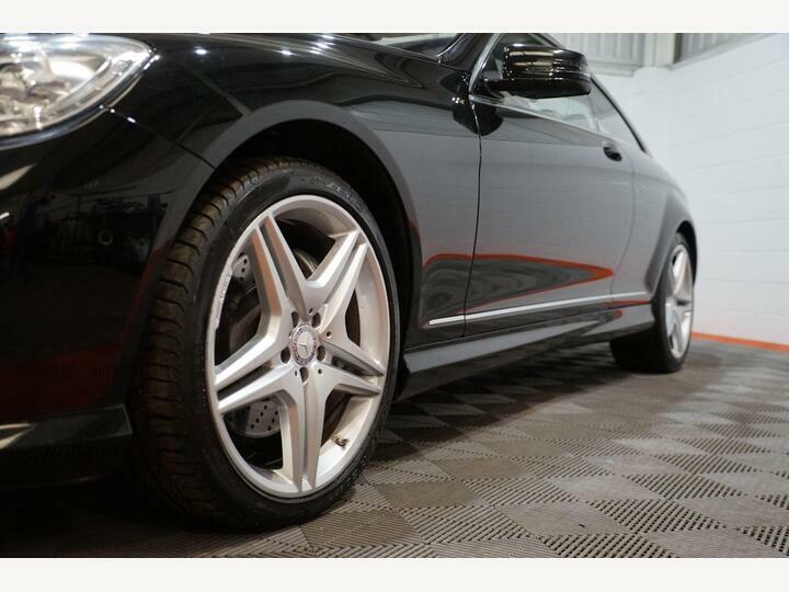 Mercedes-Benz CL 4.7 V8 Cgi Blueefficiency G-tronic Coupe Silver #50