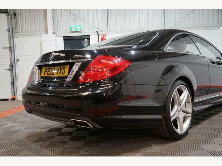 Mercedes-Benz CL 4.7 V8 Cgi Blueefficiency G-tronic Coupe Silver #23