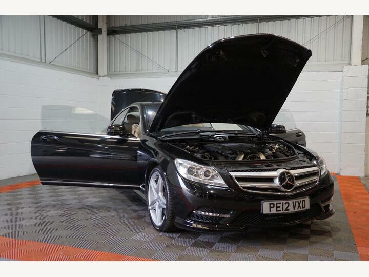 Mercedes-Benz CL 4.7 V8 Cgi Blueefficiency G-tronic Coupe Silver #9
