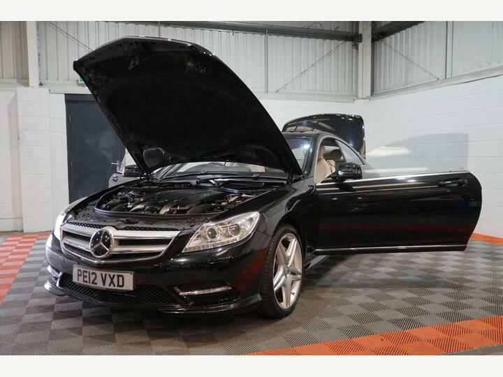 Mercedes-Benz CL 4.7 V8 Cgi Blueefficiency G-tronic Coupe Silver #14