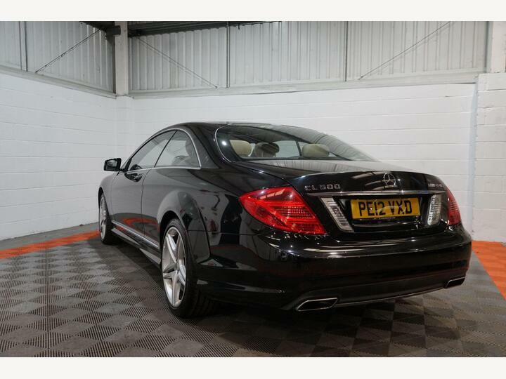 Mercedes-Benz CL 4.7 V8 Cgi Blueefficiency G-tronic Coupe Silver #15